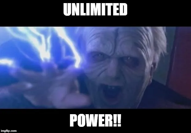 Unlimited power meme - when your architecture is clean